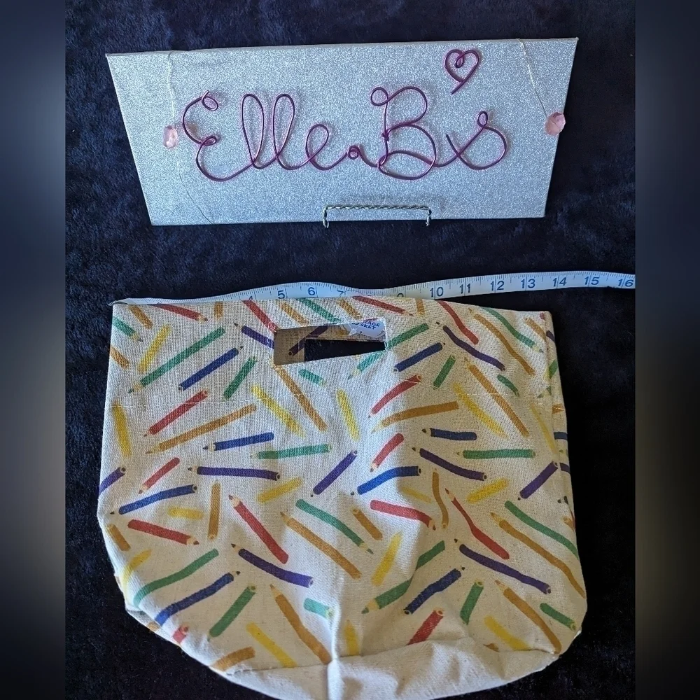 Colored Pencil Basket / Bag